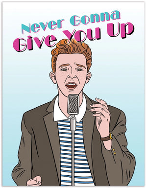 Rick Astley Card - Modern Legend, LLC. - Rick Astley Poster