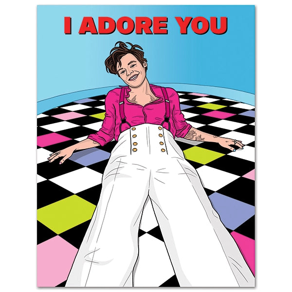 Harry Styles Adore Card