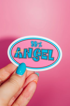 99% Angel Sticker - Modern Legend, LLC.