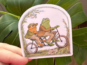 Frog and Toad Sticker - Modern Legend, LLC.