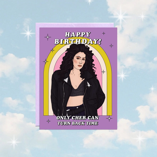 Cher Birthday Card