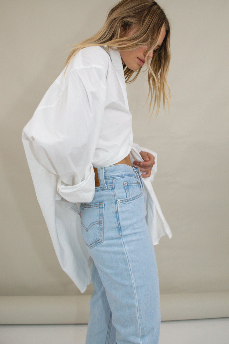 Levi's 80s Mom Jeans // Light Blue – VRG GRL