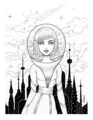 Stellar Revolution Tara McPherson Coloring Page