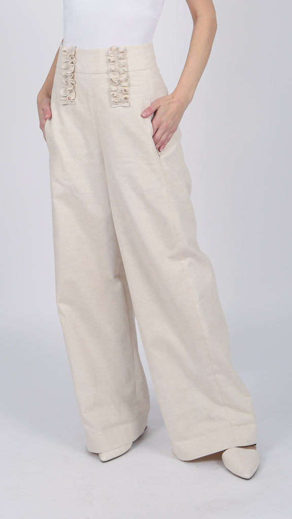 Buy online Baby Pink Layered Ruffle Trouser from bottom wear for Women by  Bitterlime for 799 at 20 off  2023 Limeroadcom