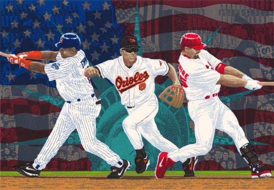 Cardinals: Albert Pujols MVP – Rick Rush / America's Sports Artist