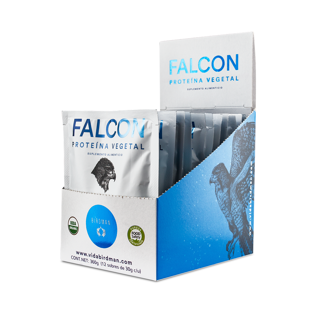 Proteína Falcon Chocolate 12 Sobres Alma Verde 8069