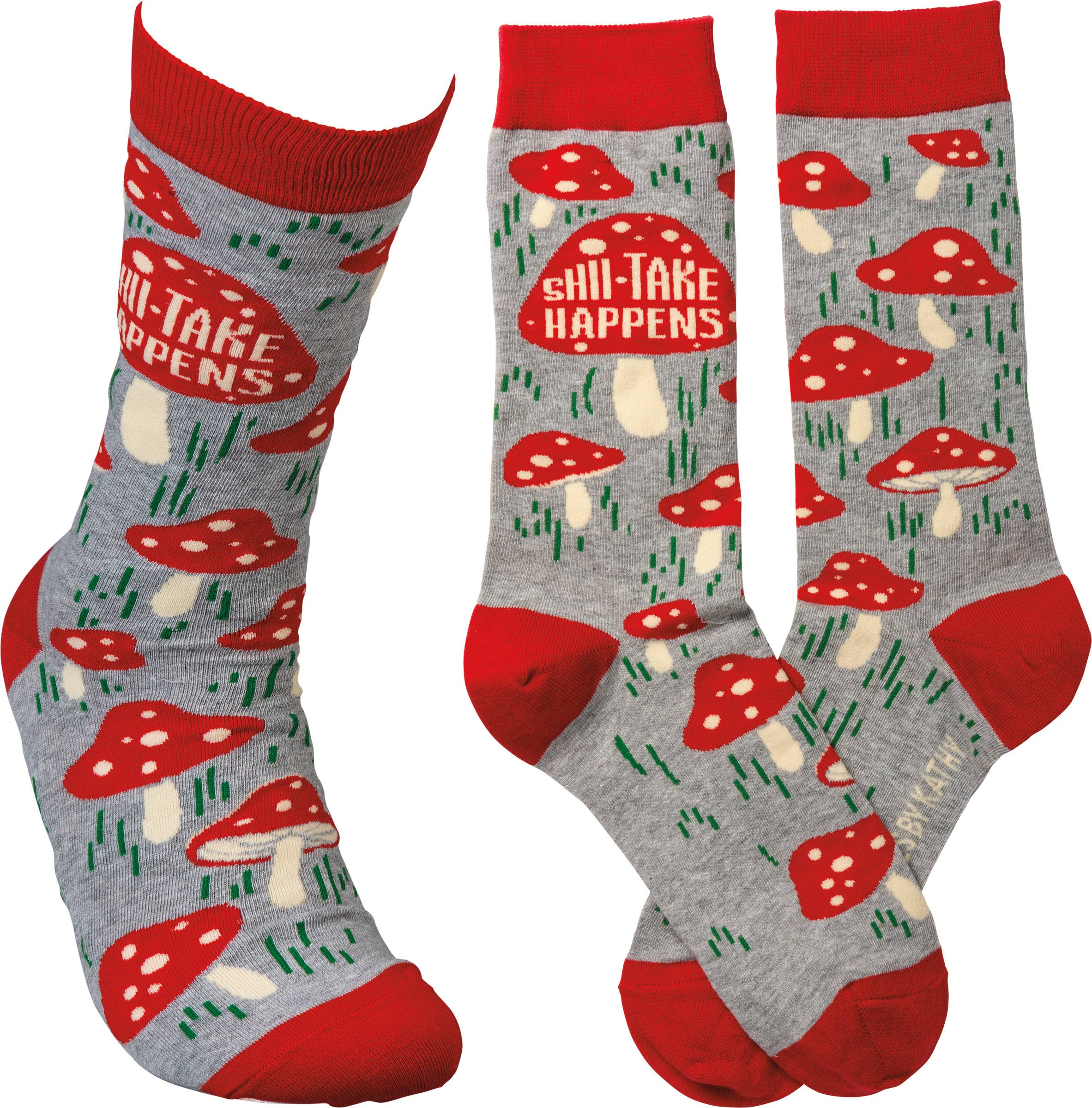 Primitive By Kathy/Shiitake Happens Socks