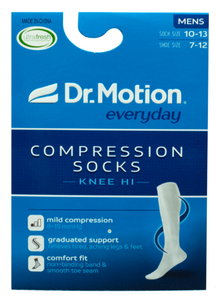 dr motion compression knee high socks