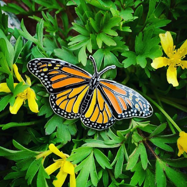 Monarch Butterfly Pin – Tree of Life Nursery