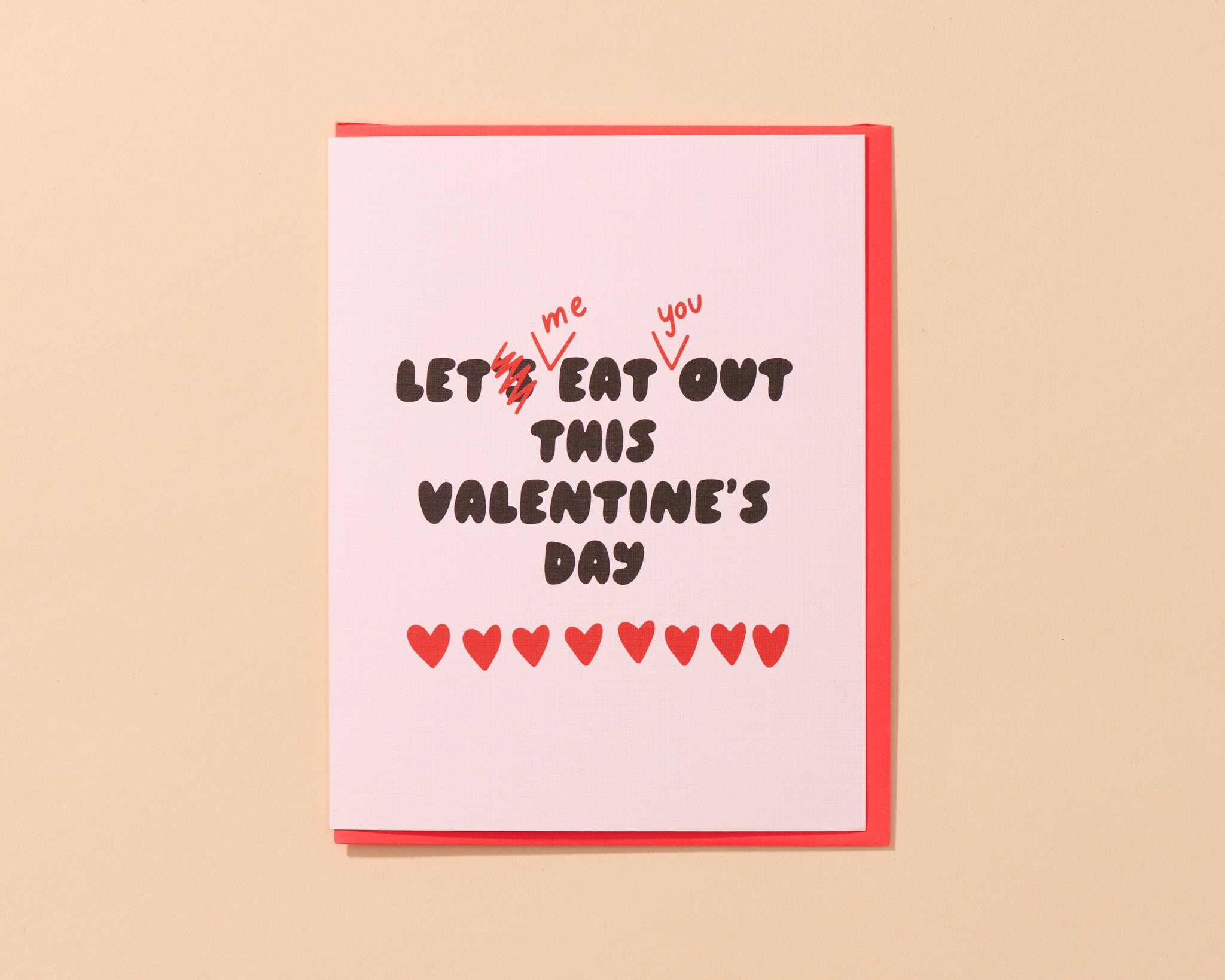 Eat Out for Valentine's Day Card