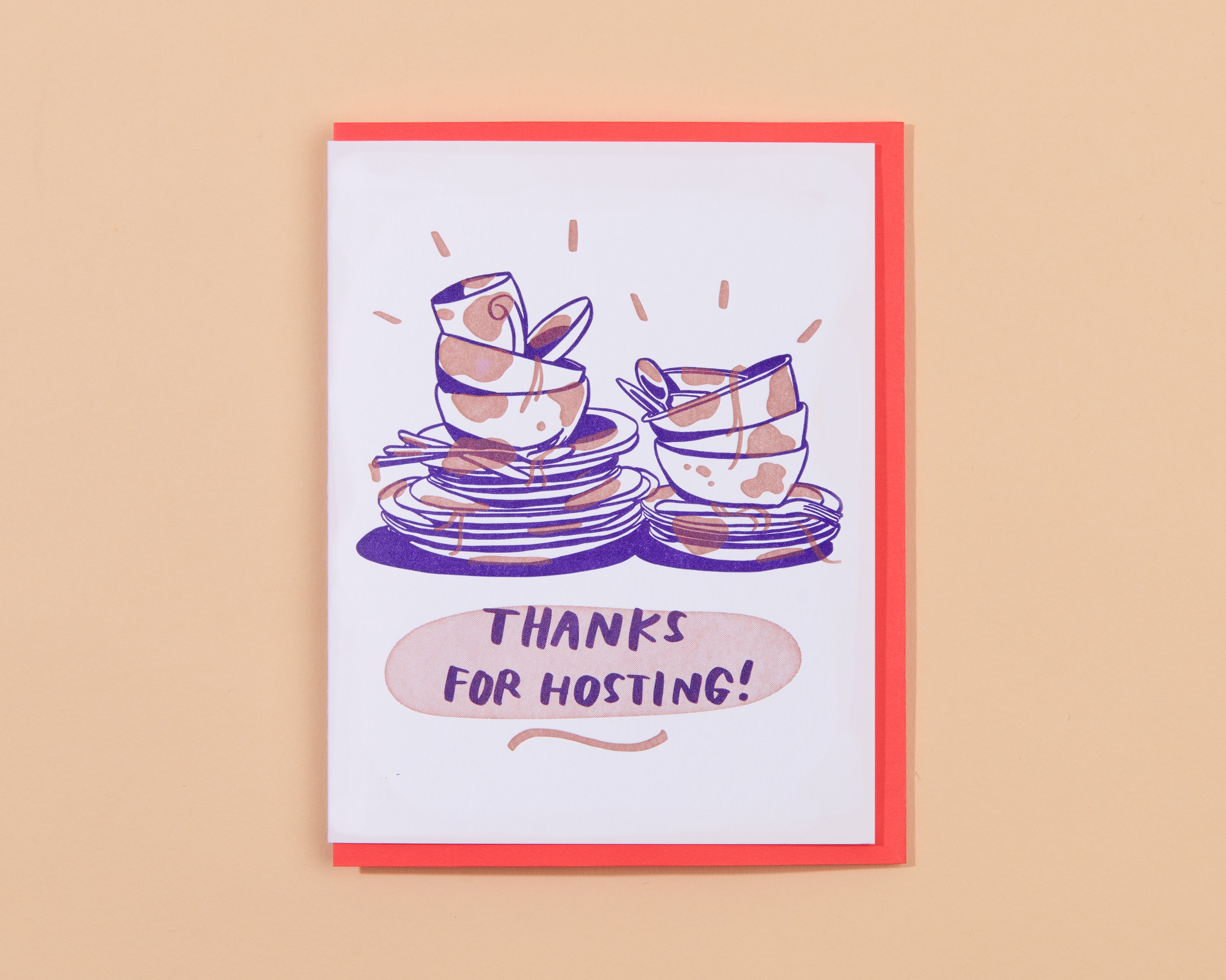 Thanks for Hosting Card