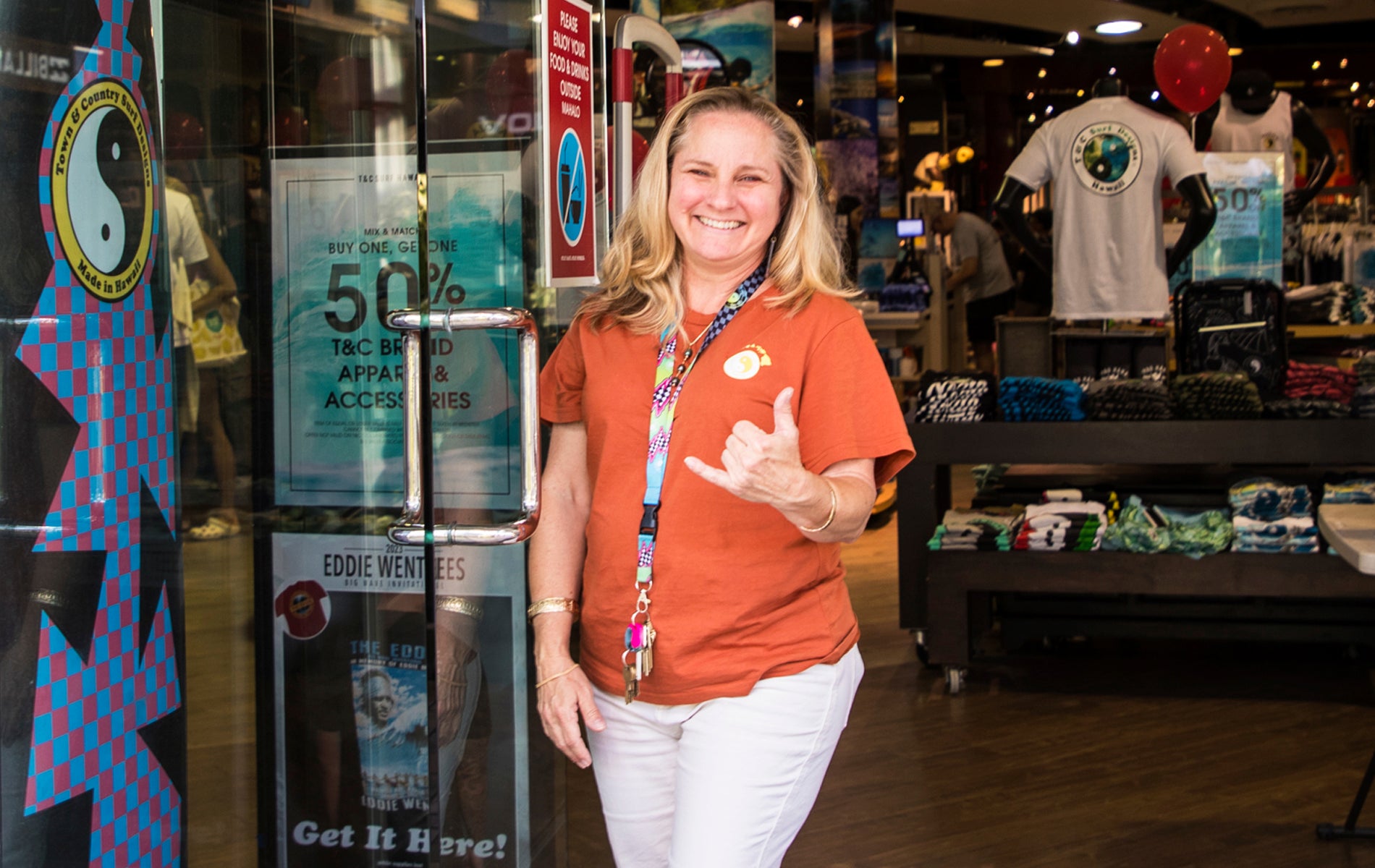 Rose, Ala Moana store manager 