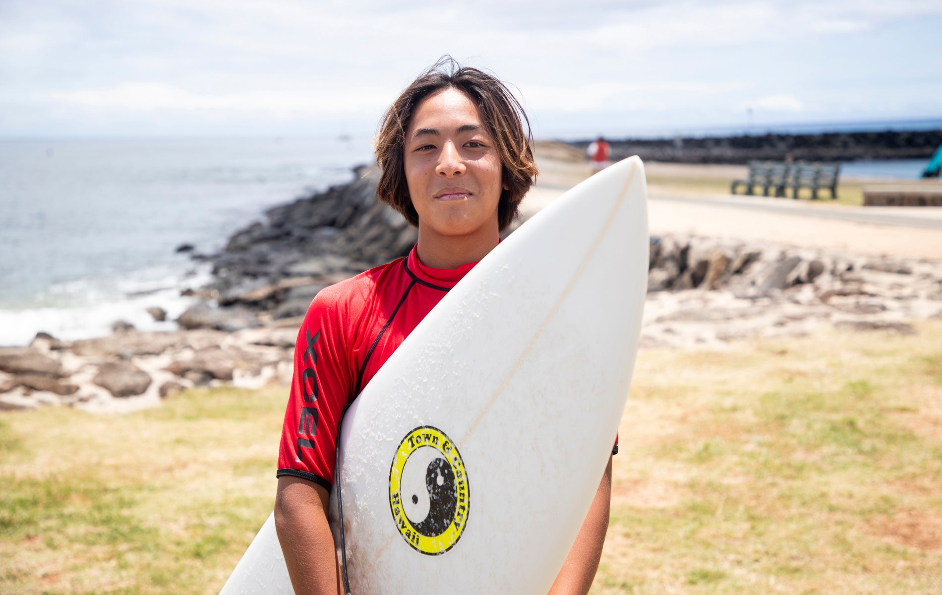 Shortboarder Kenny Nishimoto