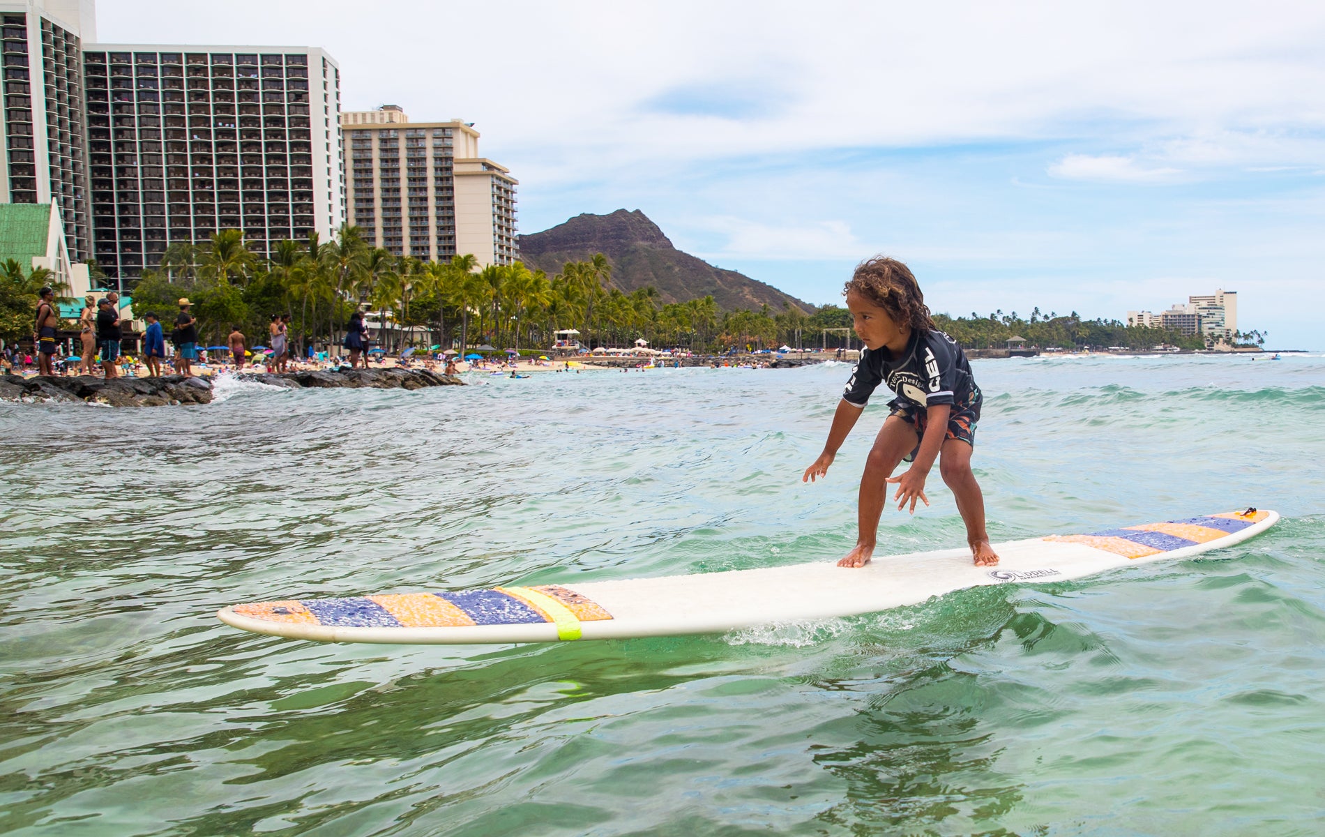 T&C Grom Contest Kokua division participant