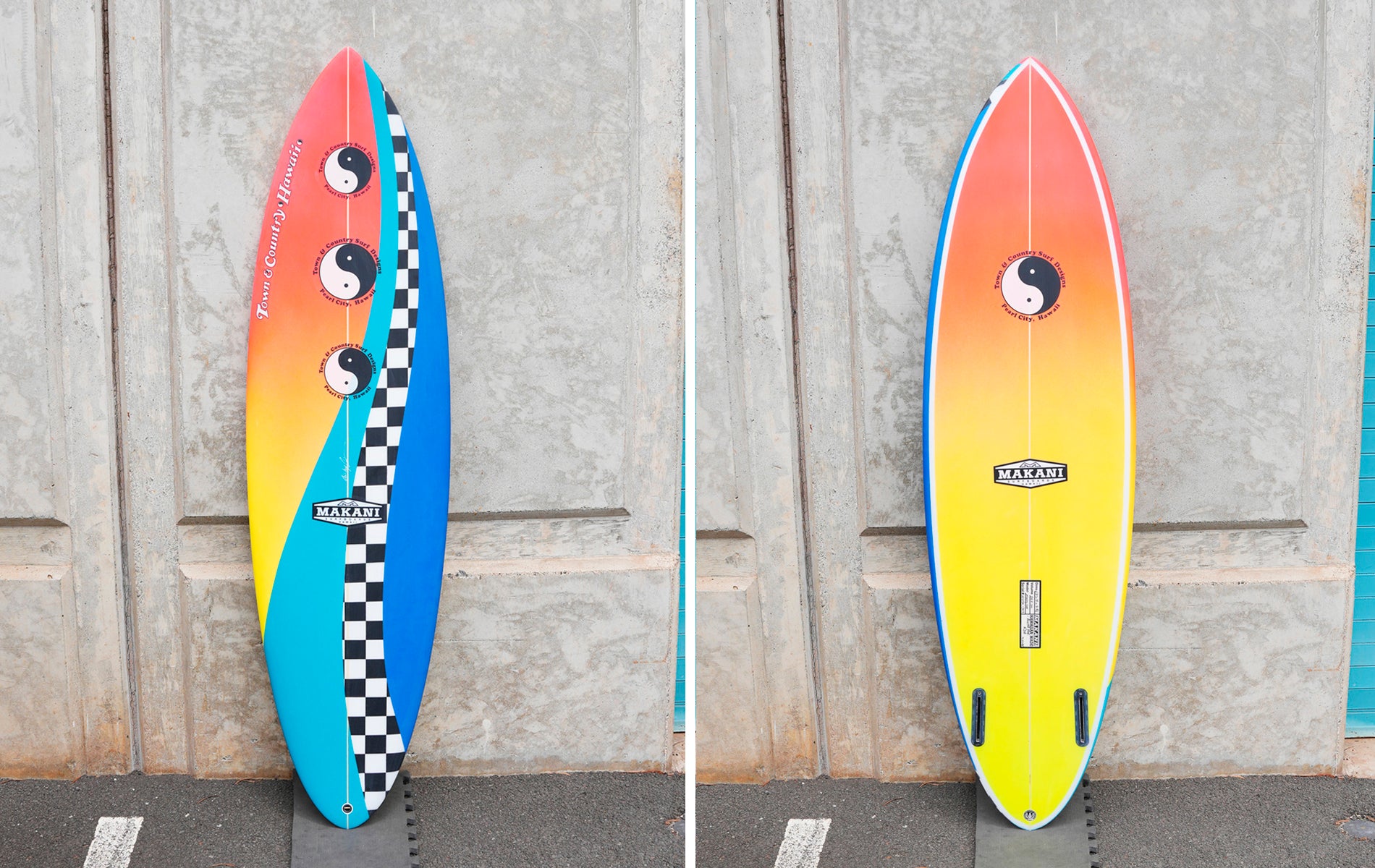 Missing Ling shaped by Makani Shapes. Specs: 6'0"x19"x2 5/16", 29.0L