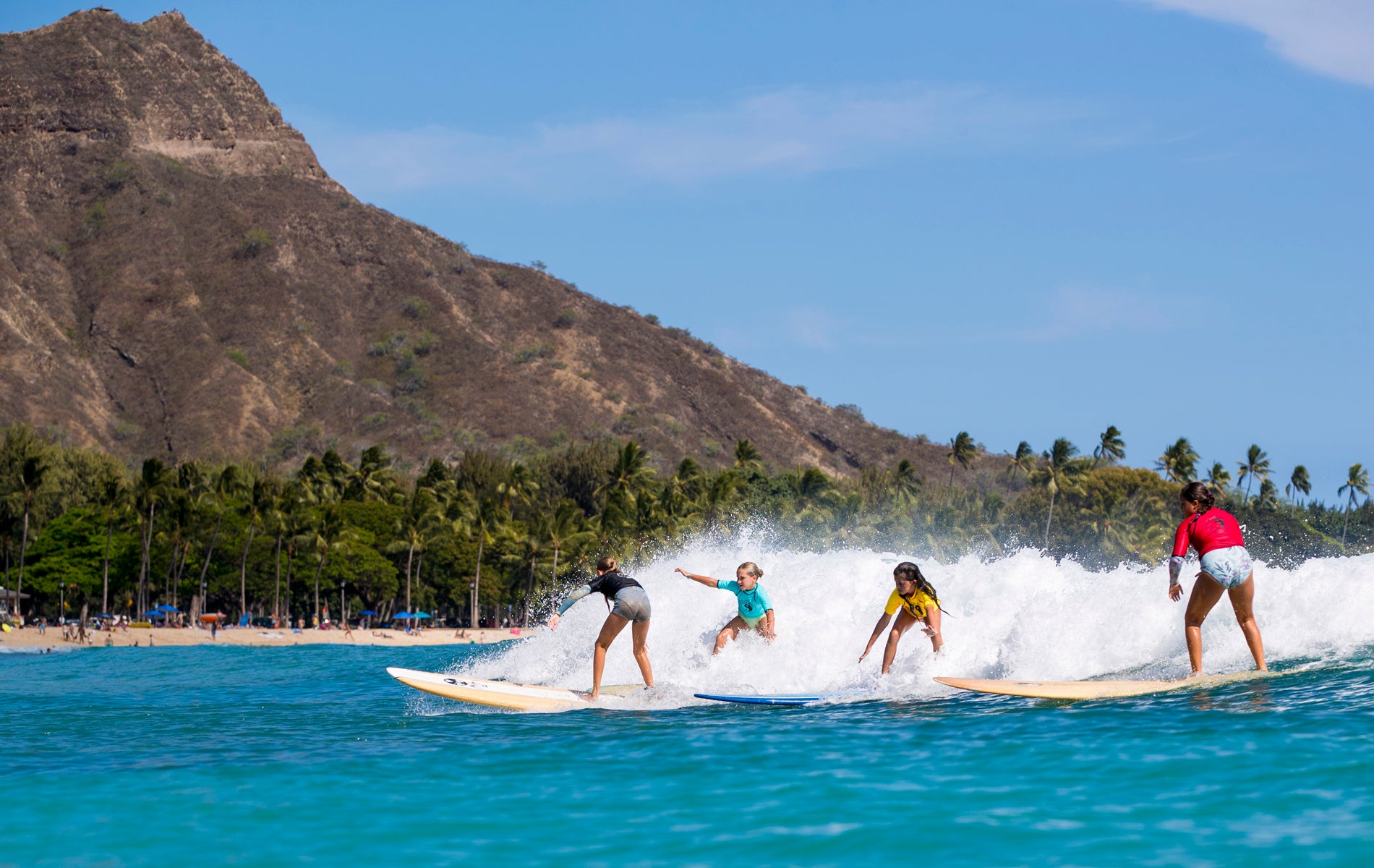 T&C Grom Contest girls division in the line up. 