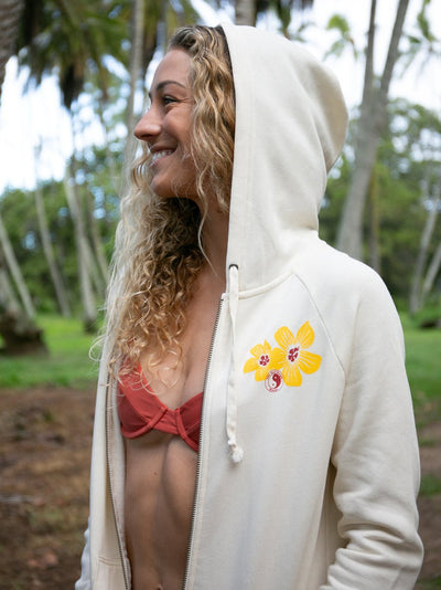 T&C Surf Cherry Bloom Zip Hoodie – T&C Surf Designs