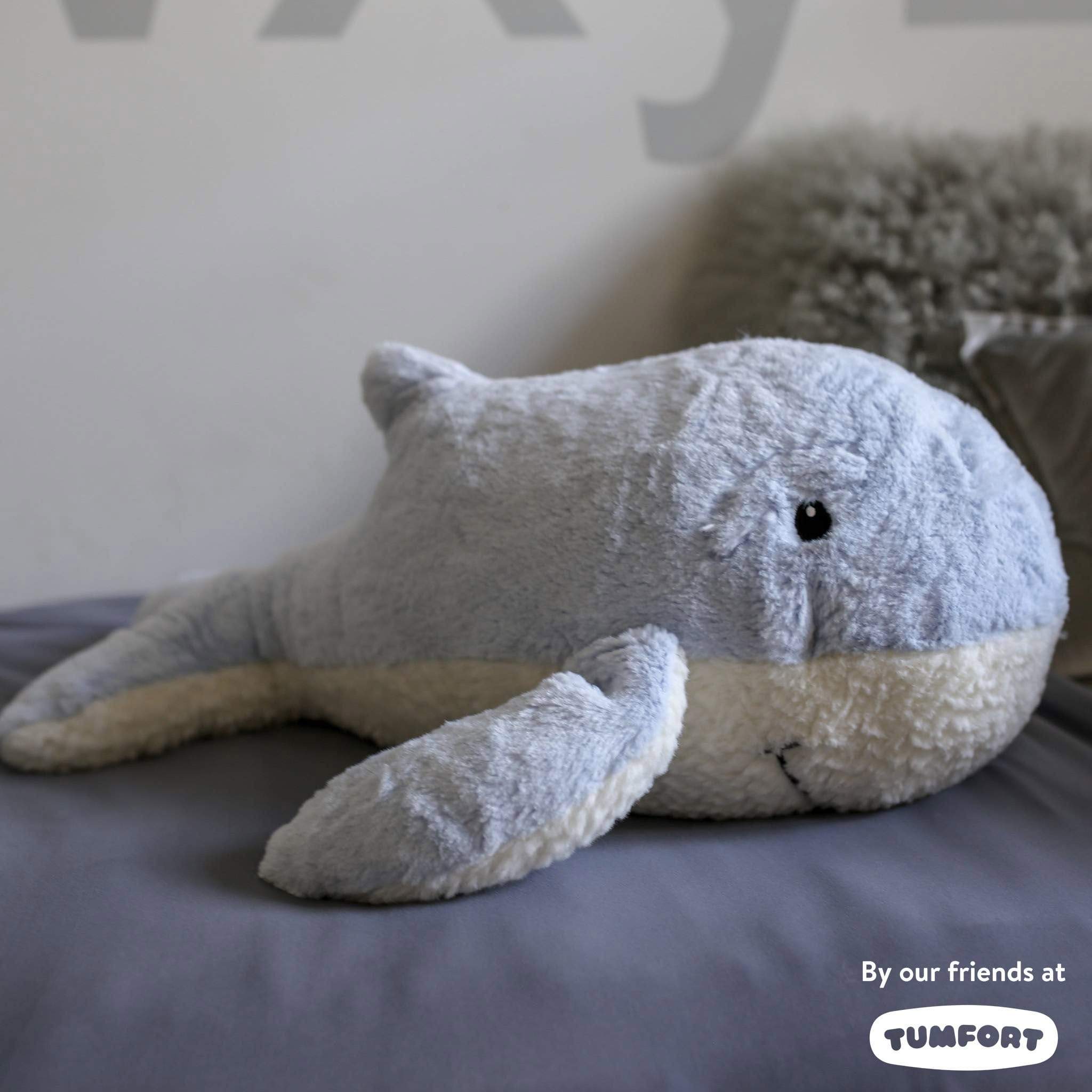 weighted whale stuffed animal