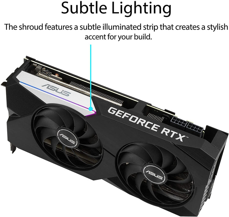 ASUS Dual NVIDIA GeForce RTX 3070 V2 OC Edition Gaming Graphics