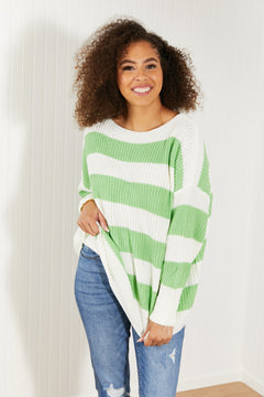 Thrill of the Moment Striped Sweater