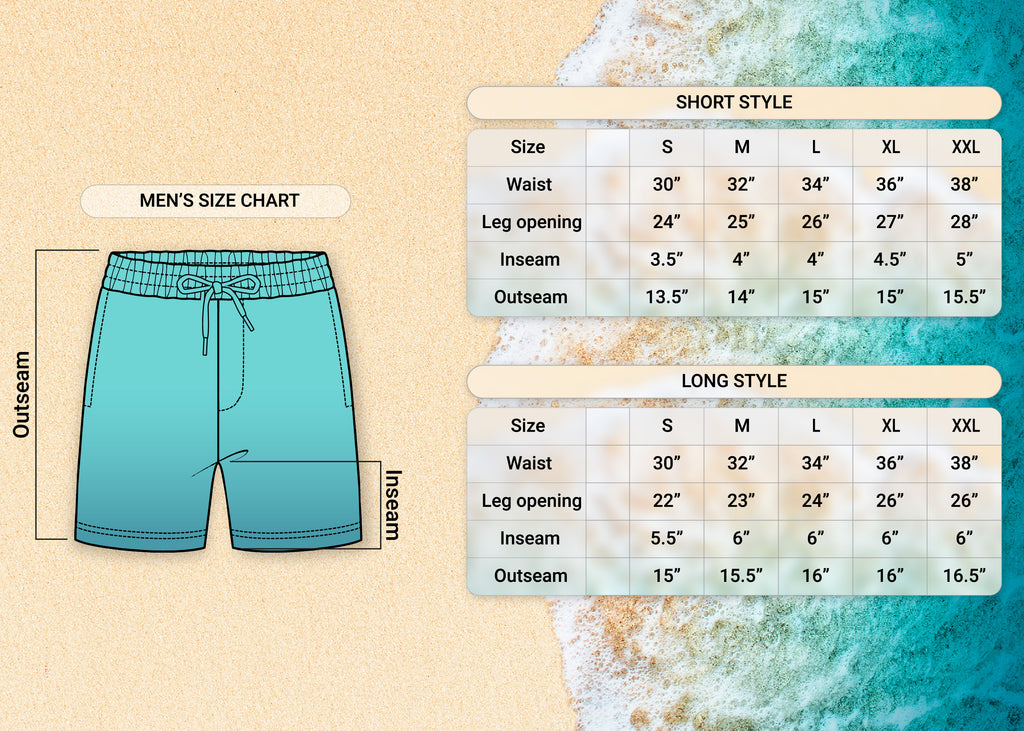 Size Chart – Dolcessa Swimwear