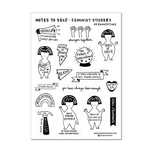 Self Care Sticker Sheet