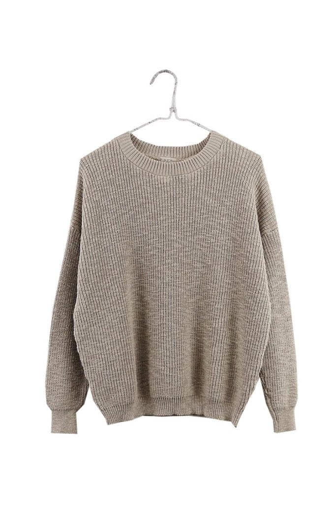 Pull-On Sweater | Taupe