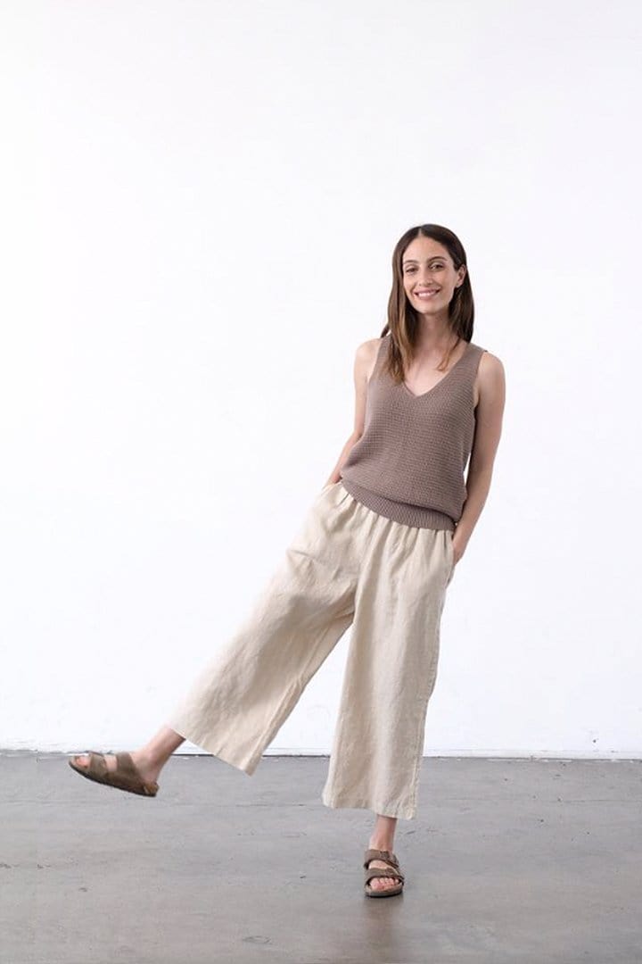 Wide Linen Pant