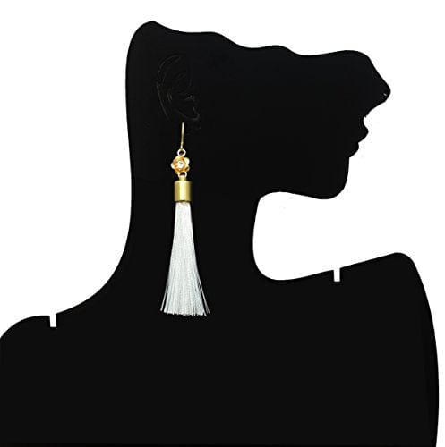 COMBO OF 10 STYLISH TASSEL EARRINGS