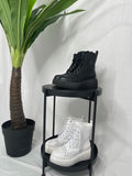 NEW IN Monaveen Summer Leather Boot - BLACK
