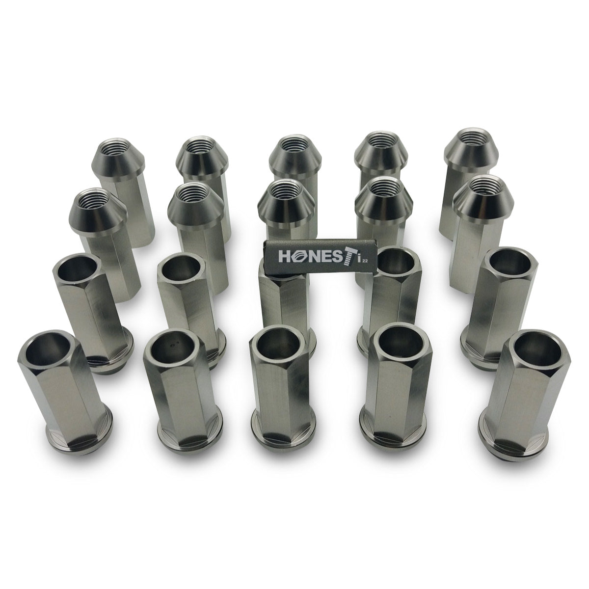 Titanium Lug Nuts M12 X 1 5 X 45mm Cone Opened End Titanium Bolts