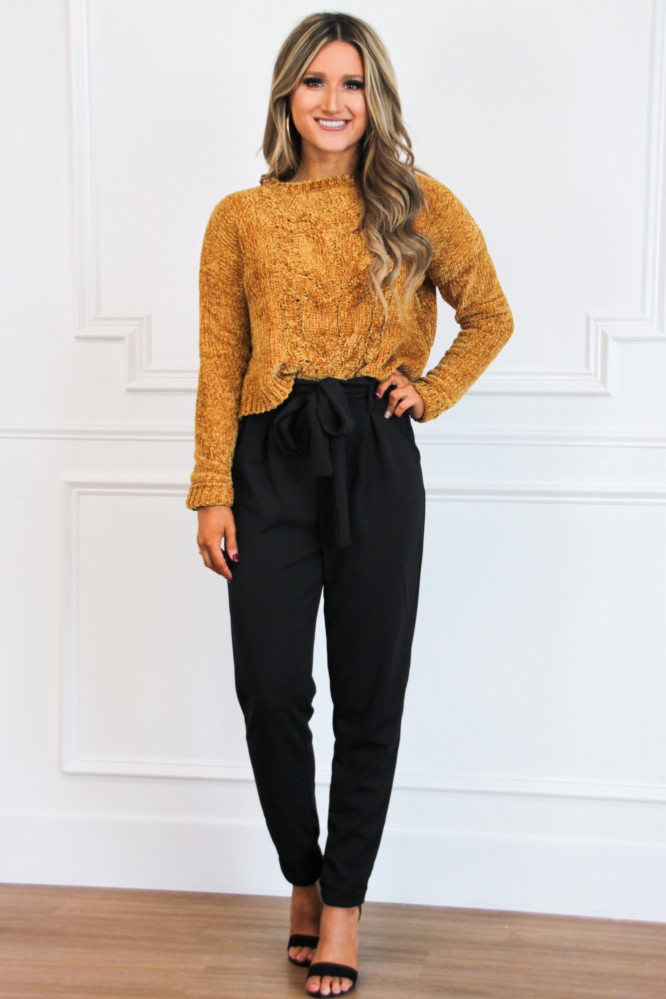 RESTOCK: Fall Favorite Pants: Black