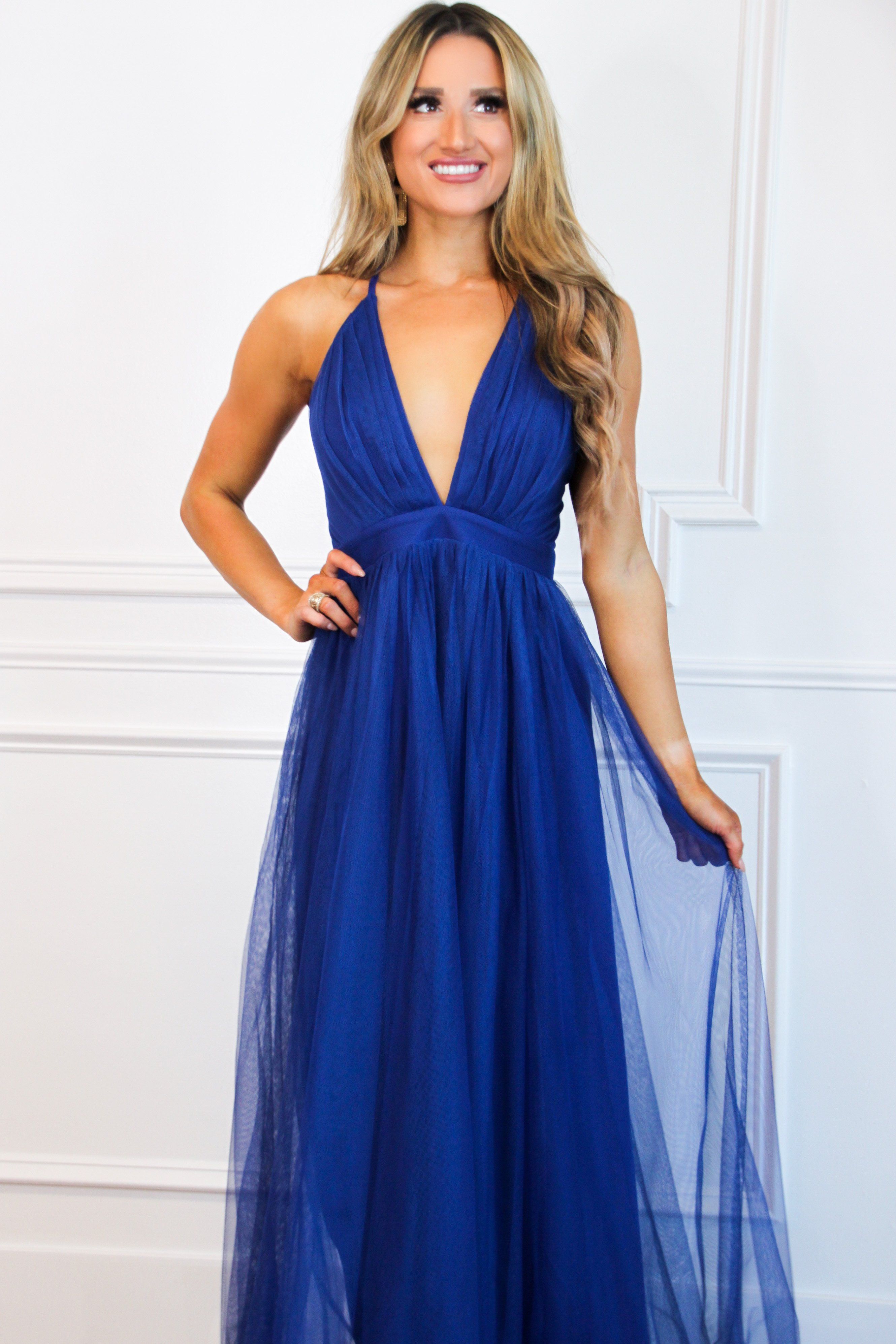 Forever Love Maxi Dress: Royal Blue