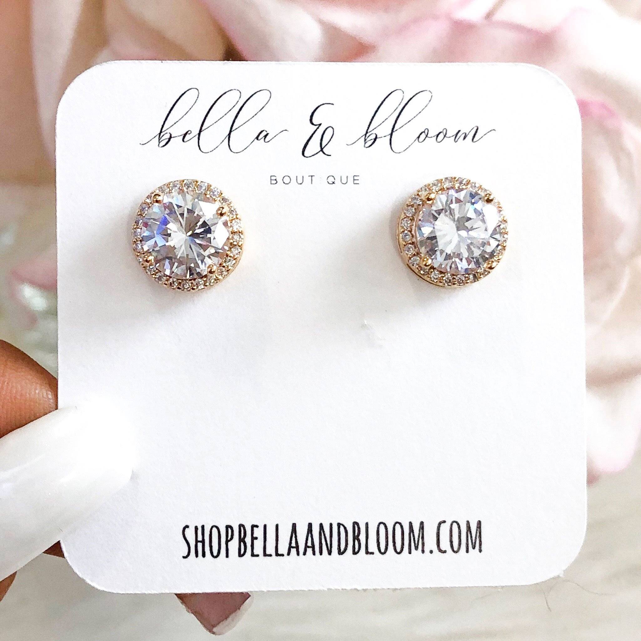 RESTOCK: Round Stud Earrings: Gold