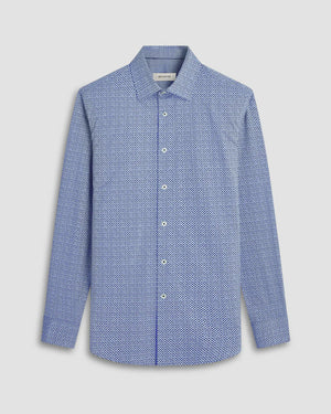 Bugatchi JIMMY Double Sided Geometric/Striped OoohCotton® S - Franco's Fine Clothier