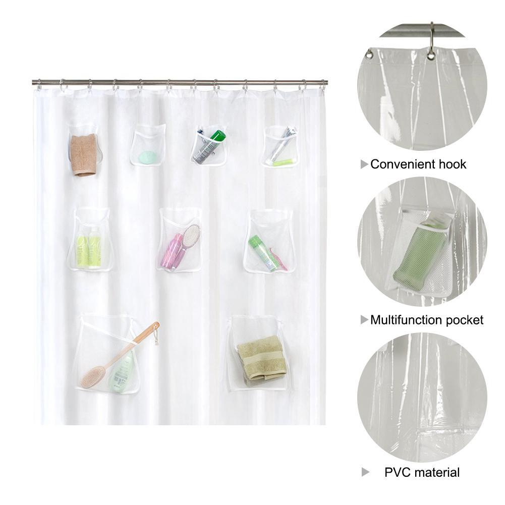 shower curtain with pockets target