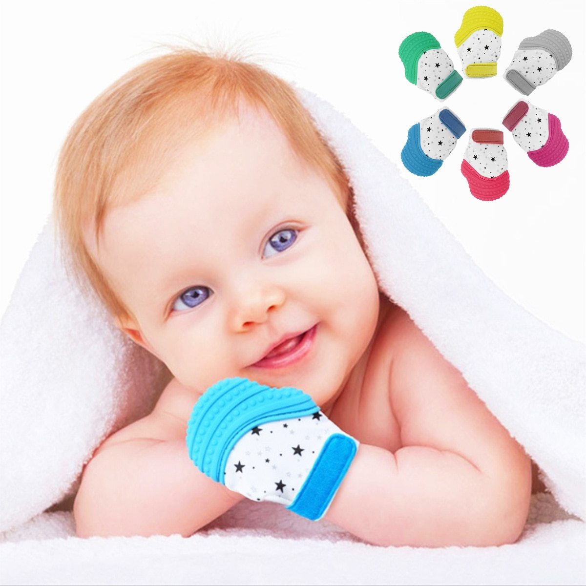 munch mitt baby teething mitten