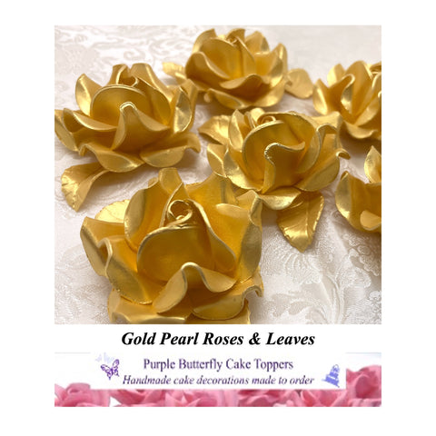 Gold Roses