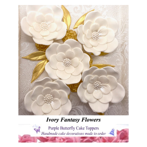 Ivory Fantasy Flowers