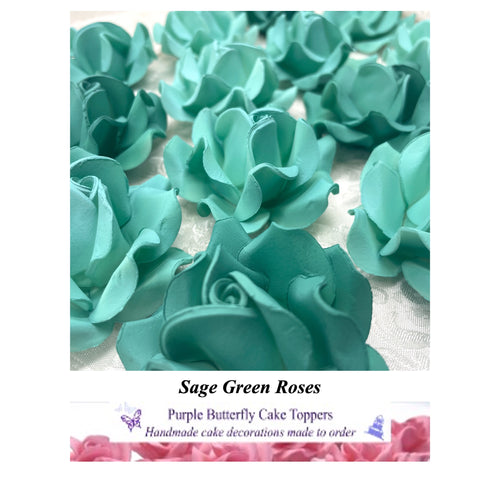 Sage Green Roses