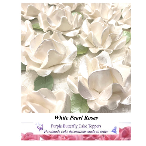 White Pearl  Roses