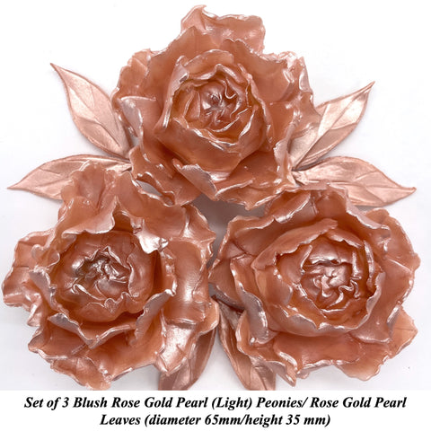 Light Rose Gold Peonies