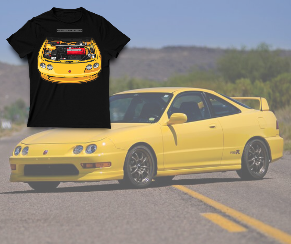 Phoenix Yellow Integra Type R T Shirt Dm Autoparts