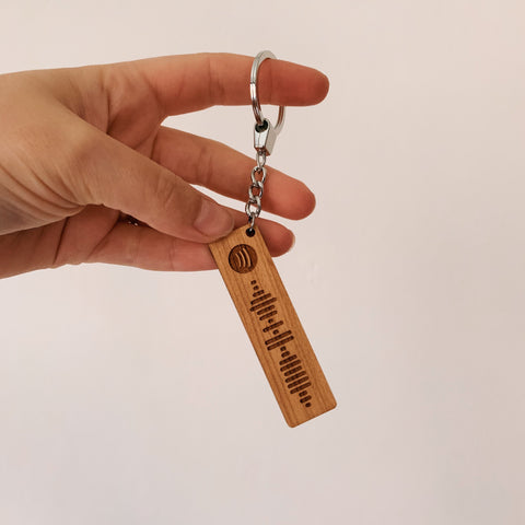 Personalised Spotify Keychain