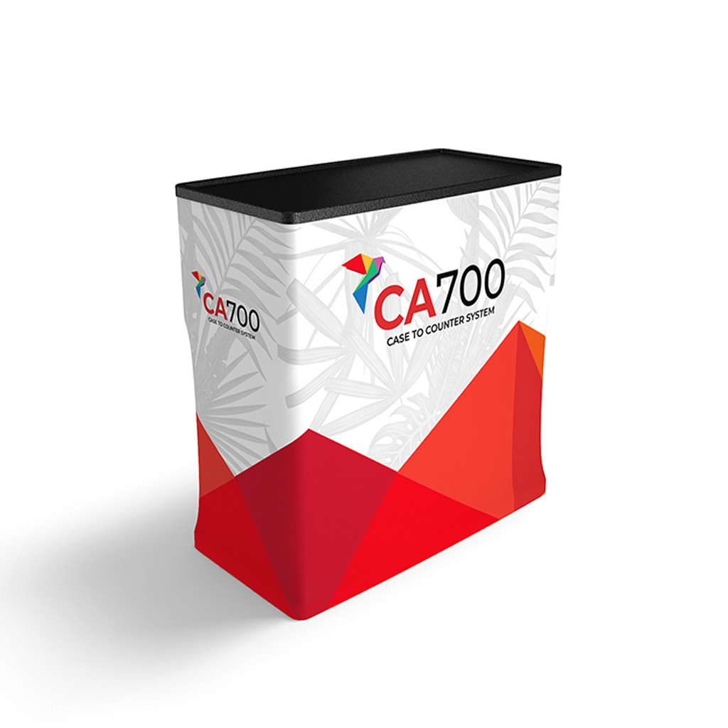 CA700 Case to Counter for Trade Shows and Events