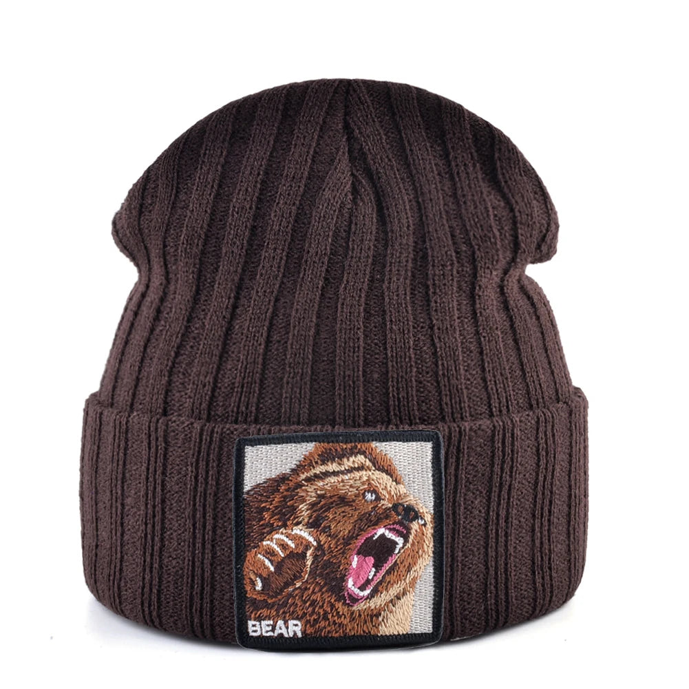 Bear Patch Beanie