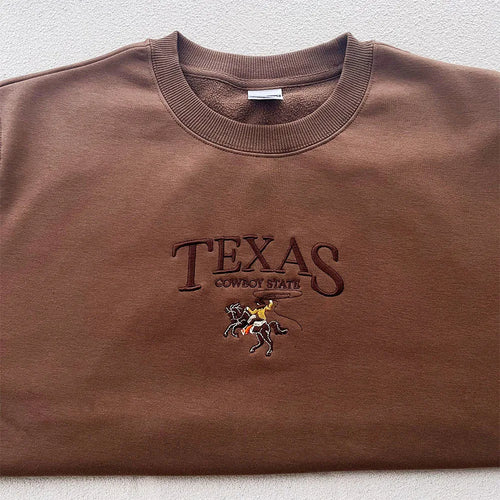 Texas Cowboy State Vintage Sweatshirt