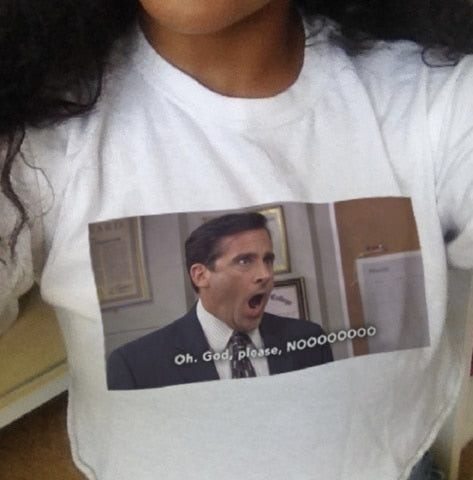 Michael Scott "Oh, God, Please, NOOOOOO" Tee