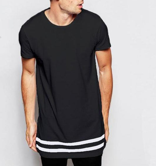 Classic Longline Striped Tee