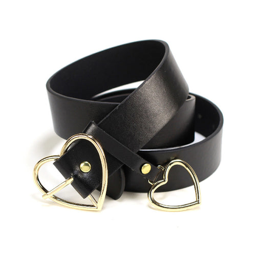 Heart Buckle Belt